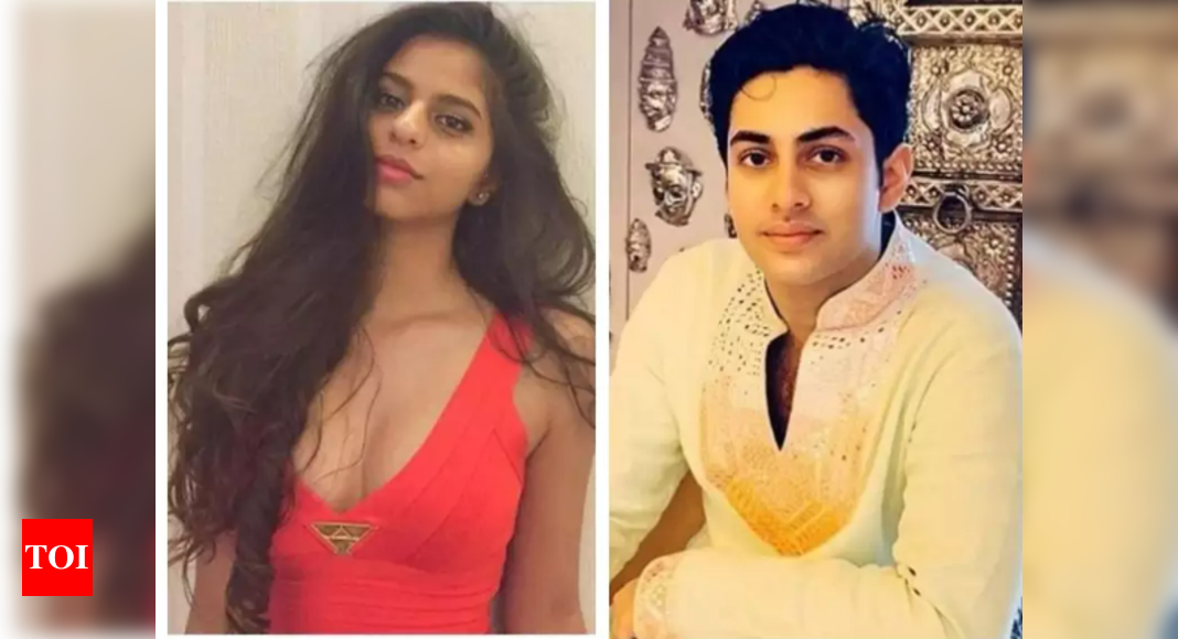 See Video Agastya Nanda Gives Rumoured Girlfriend Suhana Khan A Flying Kiss After Attending