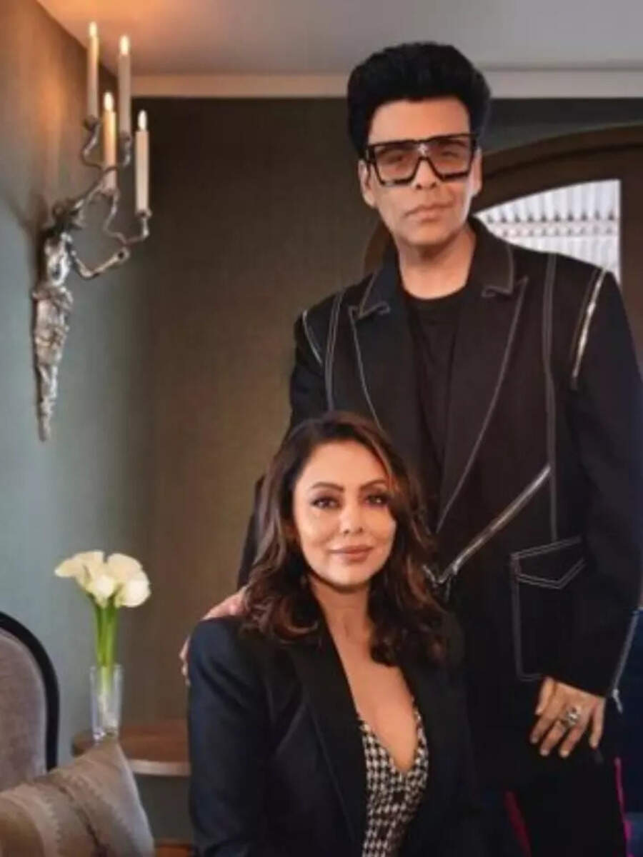 Inside Karan Johar’s revamped home by Gauri Khan | Times of India