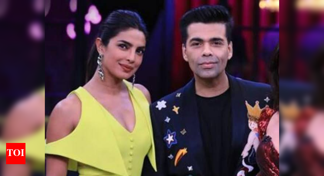 ETimes Explainer: Priyanka Chopra and Karan Johar’s history in Bollywood – Times of India