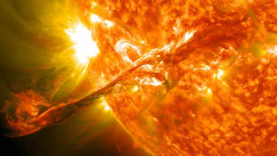 20-times larger than Earth, a portion of the Sun has disappeared resulting in a huge solar storm this Friday!