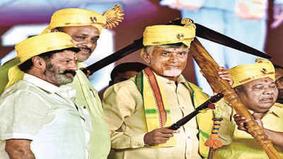 Telugus have the will, skill to lead world, says N Chandrababu Naidu