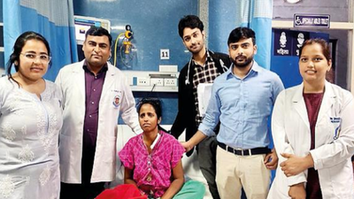 KGMU doctors gives new life to woman who drank battery water