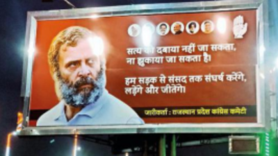 Rajasthan Day celebrations scaled down as Congress protests Rahul Gandhi's disqualification