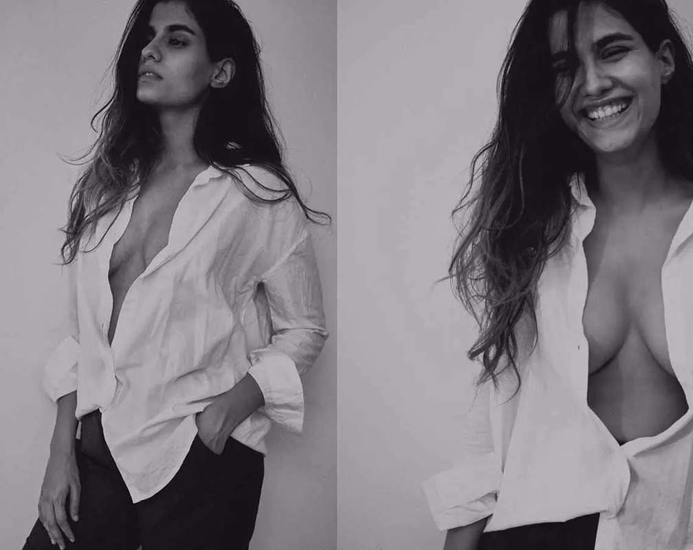 
'The Family Man' famed Shreya Dhanwanthary goes braless, raises eyebrows with these BOLD monochrome pictures in unbuttoned white shirt
