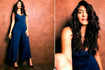 Mrunal Thakur looks chic in ribbed blue jumpsuit, see pictures