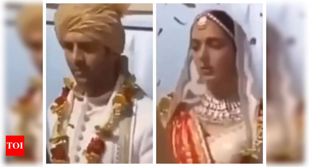 Kiara Advani’s emotional wedding scene with Kartik Aaryan from ‘Satyaprem Ki Katha’ goes viral – Times of India