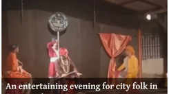 An entertaining evening for city folk in Prayagraj
