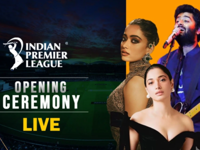 IPL 2023 opening ceremony: Witness electrifying performances by Rashmika Mandanna, Arijit Singh, Tamannah Bhatia and other popular celebrities