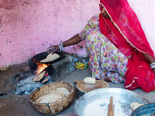 Can cooking roti on direct flame cause cancer?