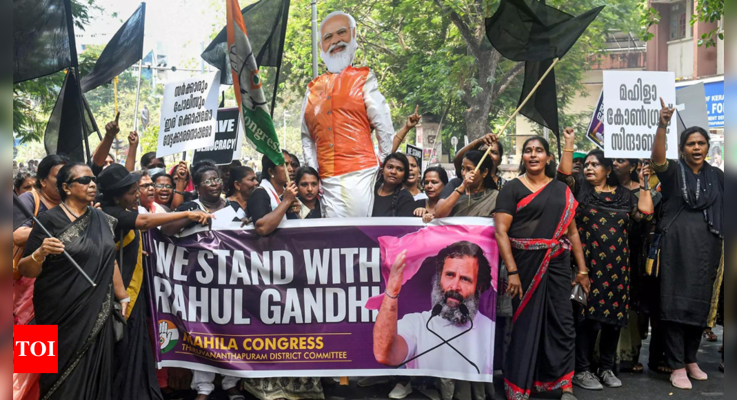 Deutschland „übersieht“ die Disqualifikation von Rahul Gandhi und löst einen neuen Kampf zwischen dem Kongress und der BJP aus |  Indien Nachrichten