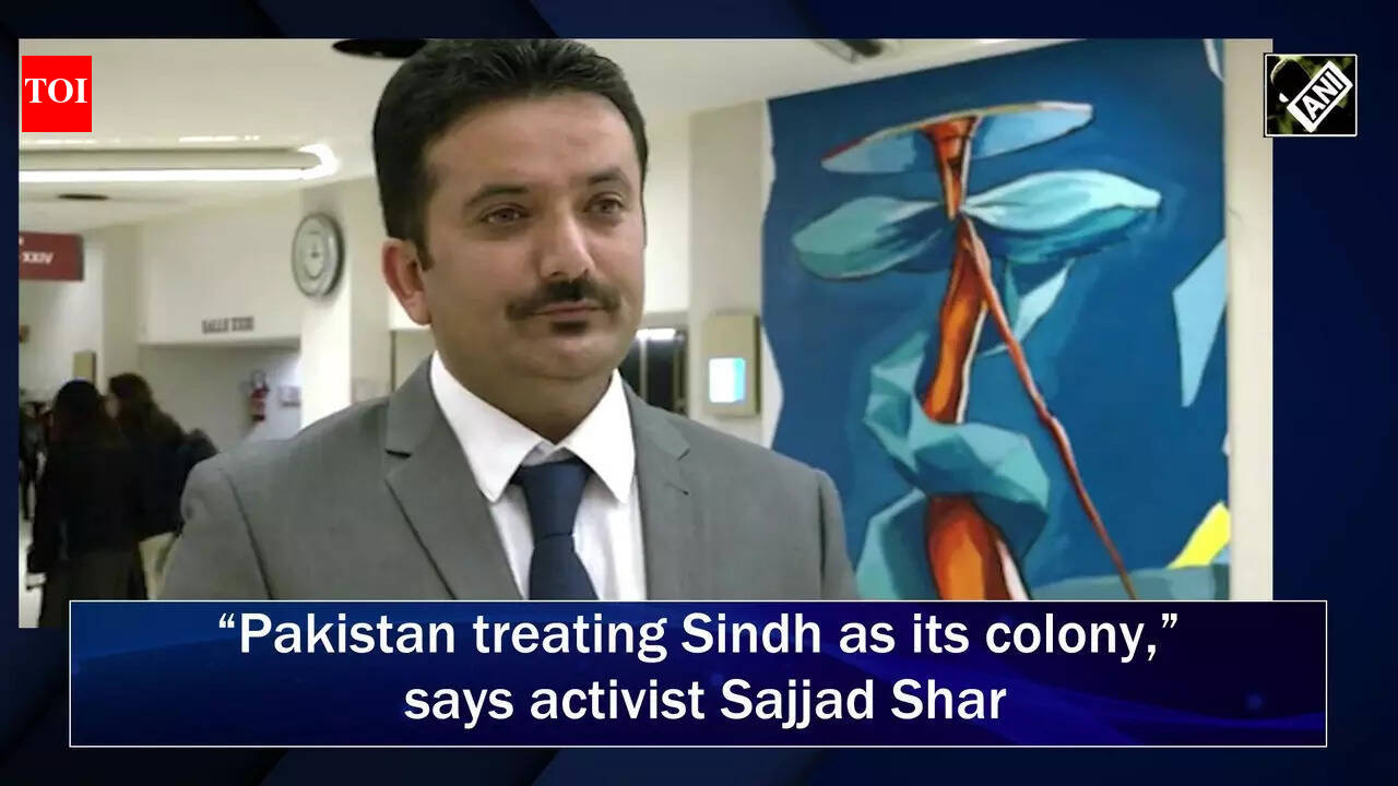 “Pakistan treating Sindh as its colony,” says activist Sajjad Shar