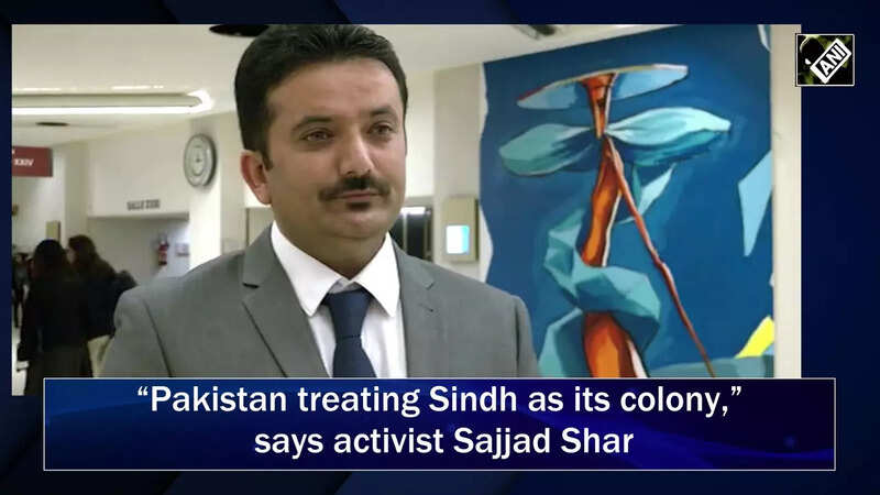 “Pakistan treating Sindh as its colony,” says activist Sajjad Shar