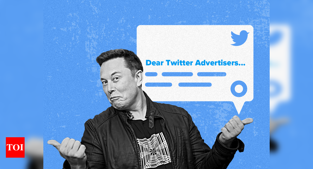 Musk: Twitter’s revenue drops amid advertisers’ concerns over Elon Musk – Times of India