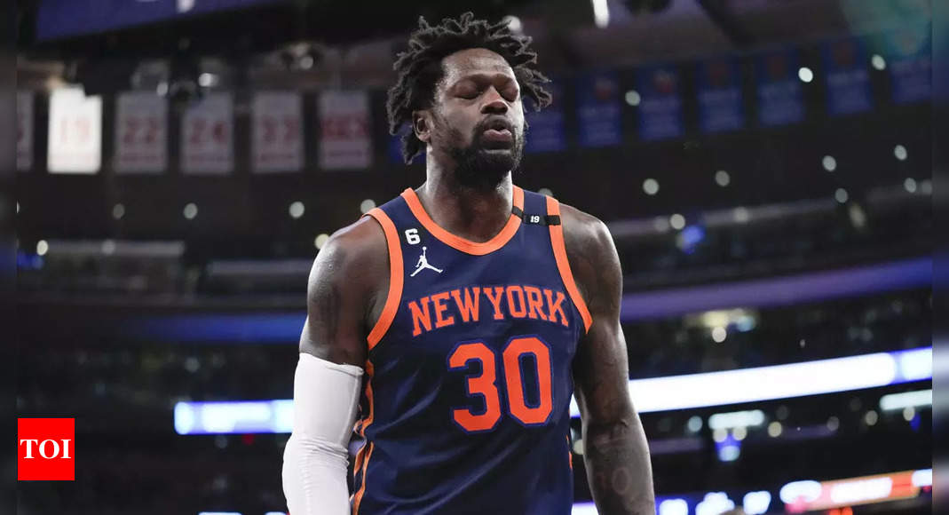 Ankle injury rules out New York Knicks’ Julius Randle for at least 2 weeks | NBA News – Times of India