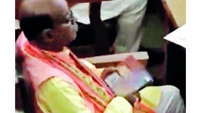 Bjp: Tripura Bjp Mla Caught Watching Porn In Assembly | Agartala ...