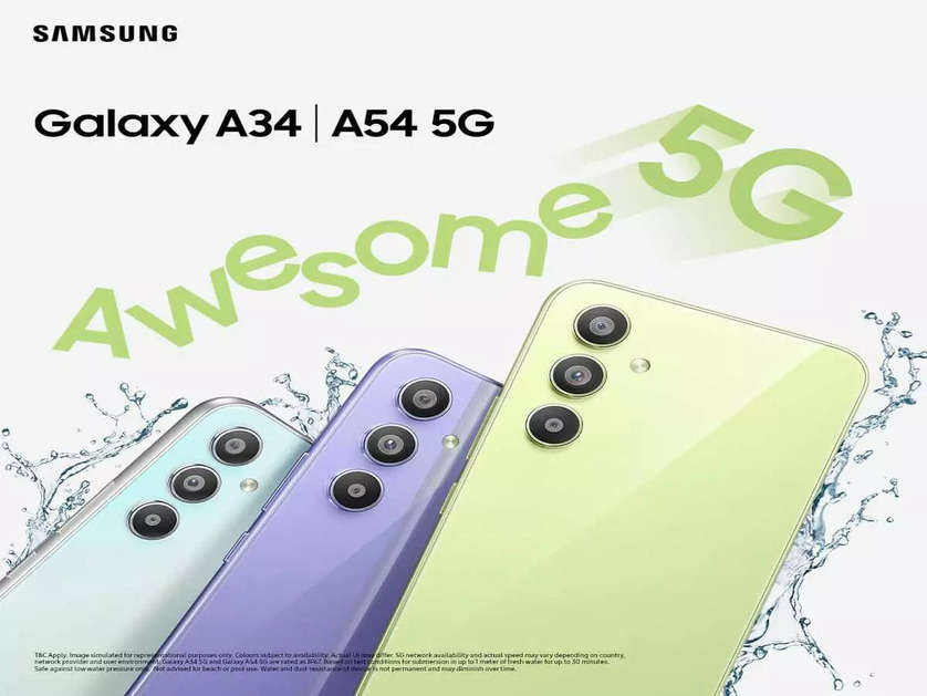 #AwesomeIsForEveryone: Experience awesome features at awesome prices with Samsung Galaxy A34 5G and Galaxy A54 5G!