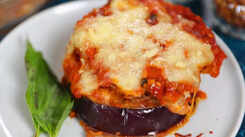 Watch: How to make Brinjal Parmesan with Marinara & B&eacute;chamel Sauce