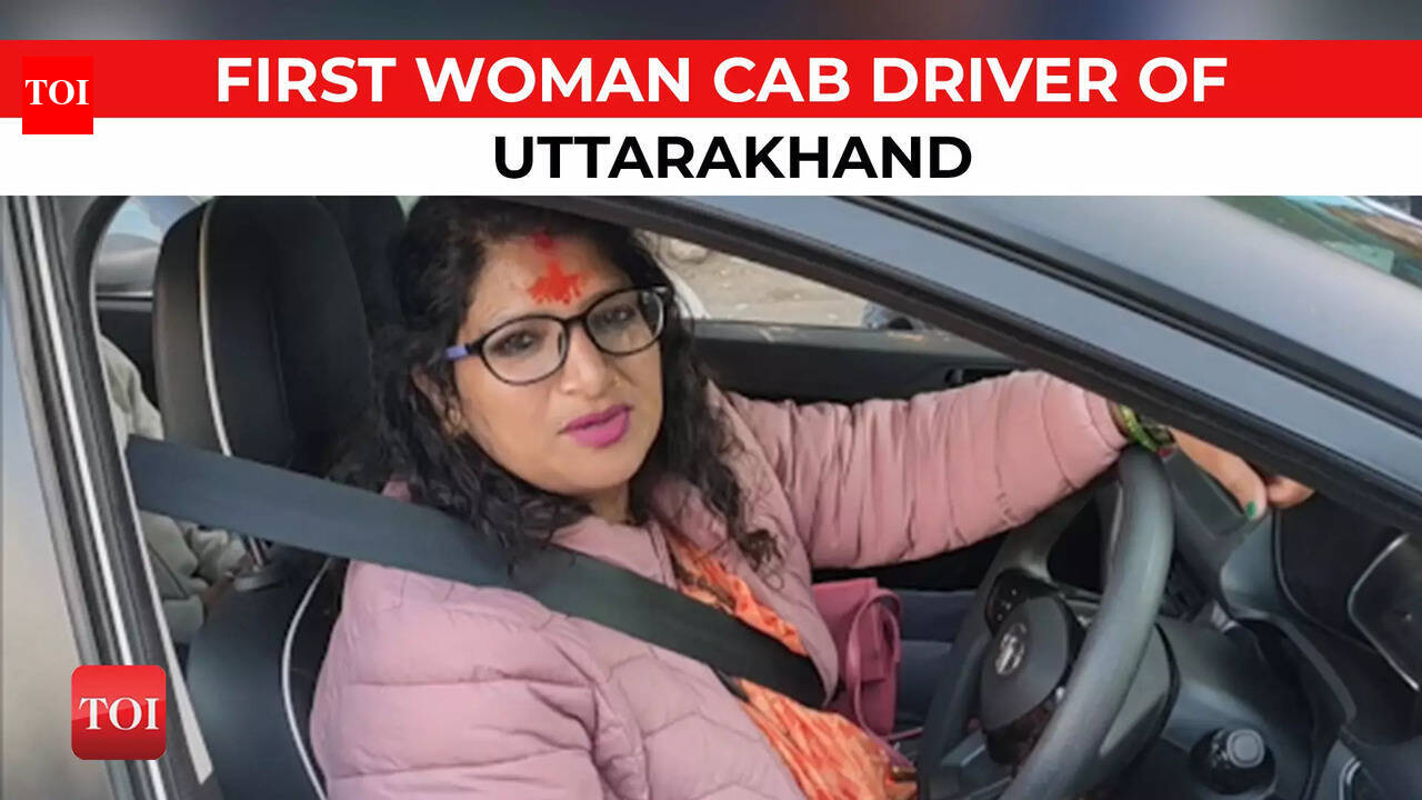 Meet the first woman cab driver of Uttarakhand