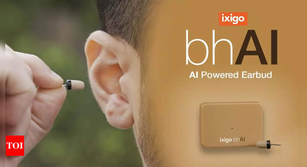 Ixigo announces new AI-powered headset named bhAI: All the details – Times of India