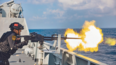 Heightened military activity on Myanmar island near Andaman & Nicobar