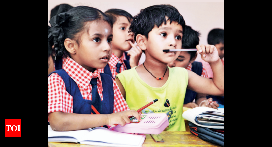 तेलंगाना में कक्षा 1 में प्रवेश के लिए 6 साल का नियम माता-पिता को परेशान करता है |  हैदराबाद समाचार – टाइम्स ऑफ इंडिया