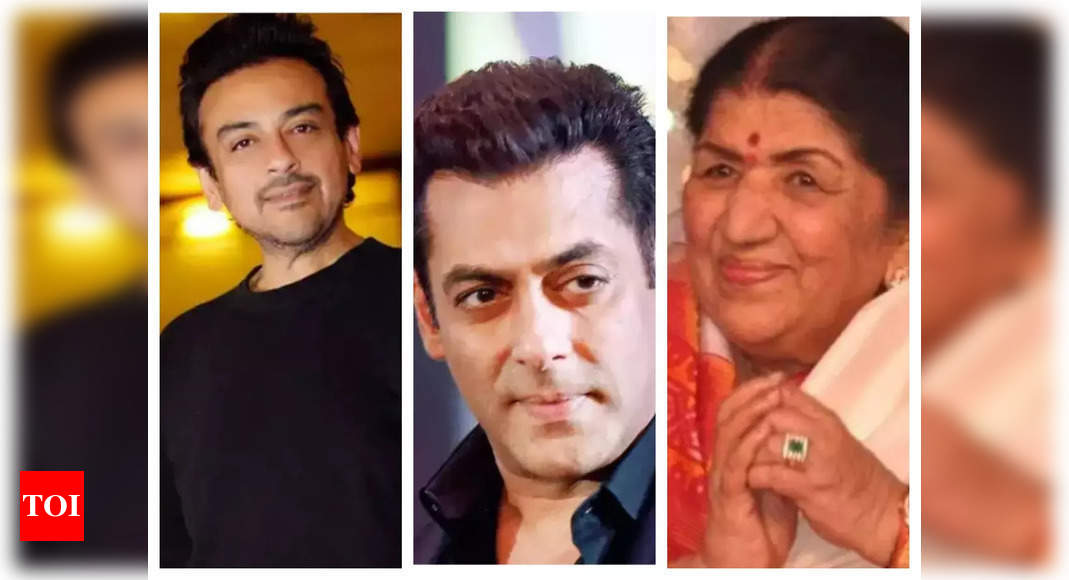 Adnan Sami recalls his connection with Salman  Khan and Lata Mangeshkar, says ‘it was the acme of my career’ – Times of India