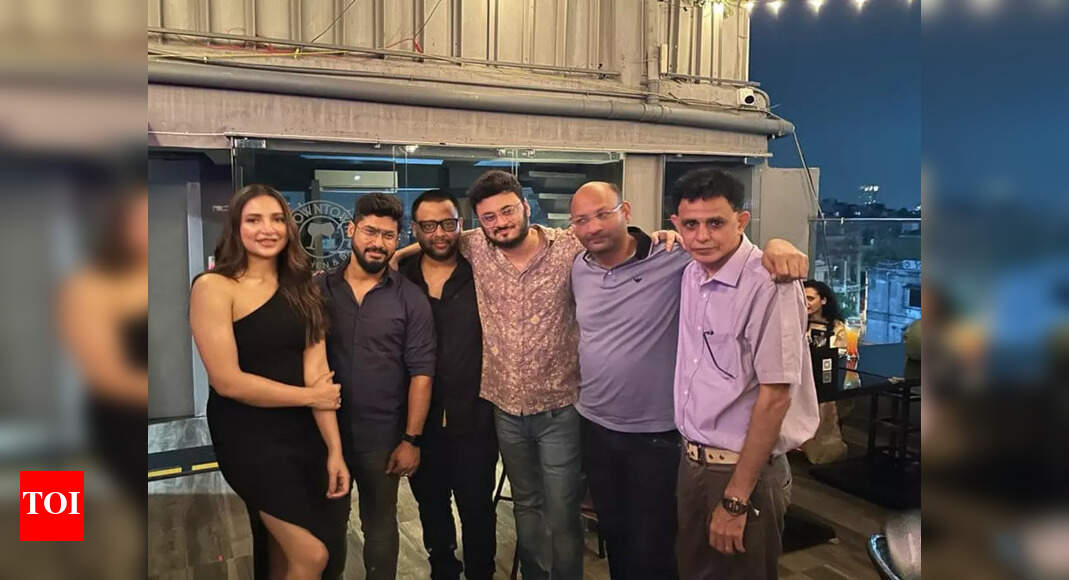 Team ‘Indubala Bhater Hotel’ enjoys a success party - Times of India