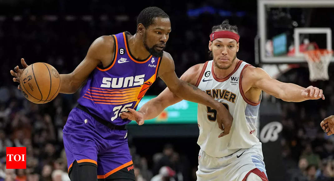 Phoenix Suns hold Denver Nuggets for a 100-93 win | NBA News - Times of  India