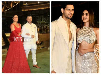 Kareena Kapoor, Kiara Advani, Sidharth Malhotra and Saif Ali Khan ...