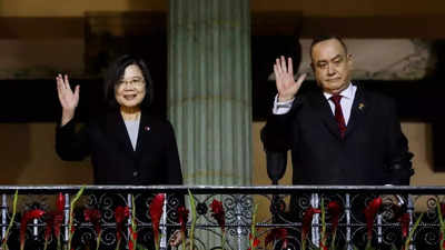 After contentious US visit, Taiwan's president arrives in Central America