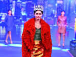 Beauty queens walk the ramp in style