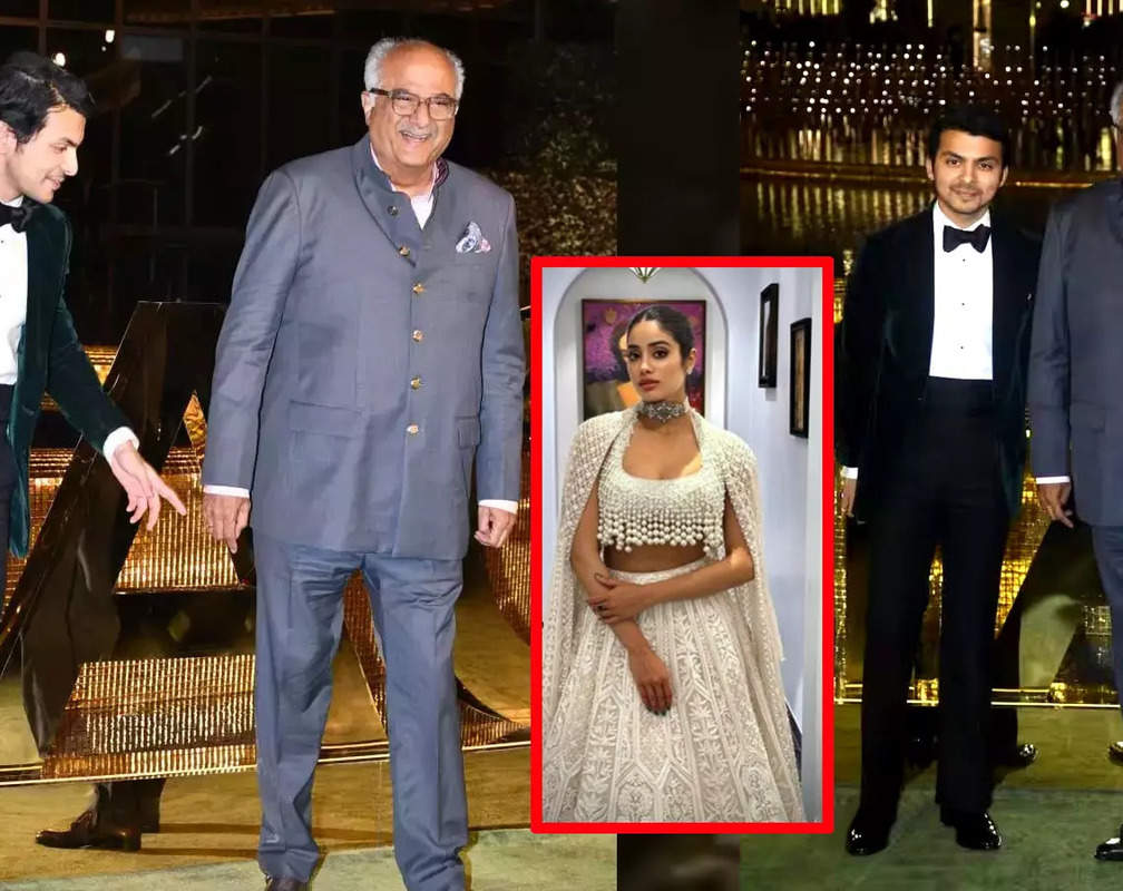 
WATCH! Janhvi Kapoor's rumoured boyfriend Shikhar Pahariya poses with her father Boney Kapoor at NMACC event; netizens say 'Ye toh teenager lag rha hai. Gold digger Janhvi'
