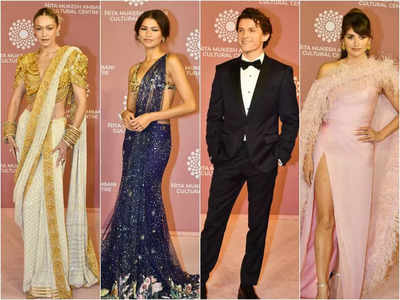 Gigi Hadid, Tom Holland, Zendaya, Penelope Cruz: Hollywood and Bollywood celebs dazzle at NMACC event day 2