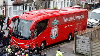 Manchester City condemn damage caused to Liverpool's team bus