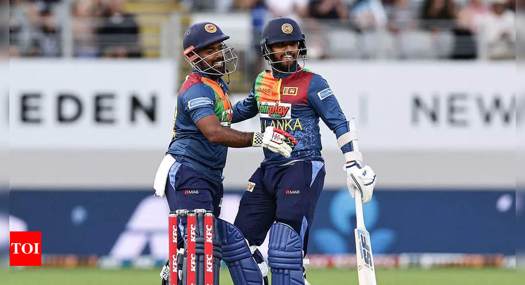 1st T20I: Sri Lanka edge out New Zealand in ‘Super Over’ thriller | Cricket News – Times of India