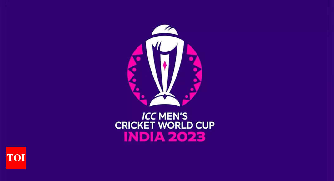 World Cup 2023 logo unveiled on 12th anniversary of India’s 2011 WC triumph | Cricket News – Times of India