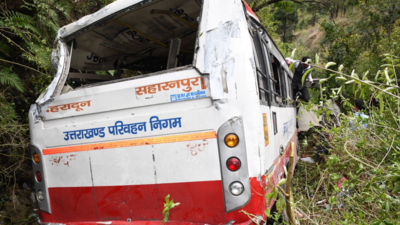 Two dead, 38 injured after bus falls into gorge on Mussoorie-Dehradun road in Uttarakhand