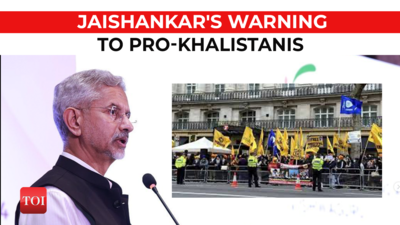 Jaishankar warns Khalistan backers, 'India will not tolerate any disrespect towards its national flag'