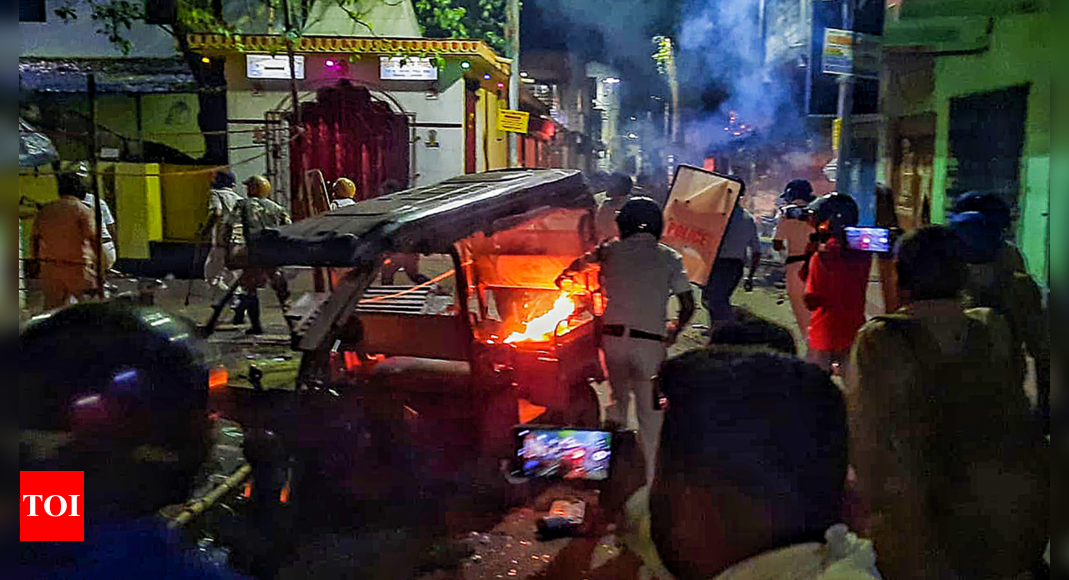 Violence erupts during Ram Navami Procession in Howrah