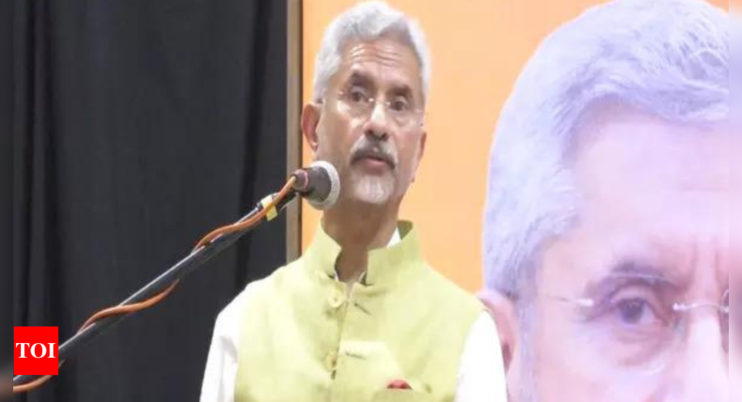 Must stop giving invitation to the world to comment on us: EAM Jaishankar | India News – Times of India