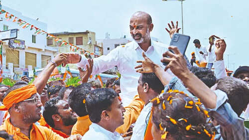 K Chandrasekhar Rao must explain what he did for tribals in Telangana: Bandi Sanjay Kumar