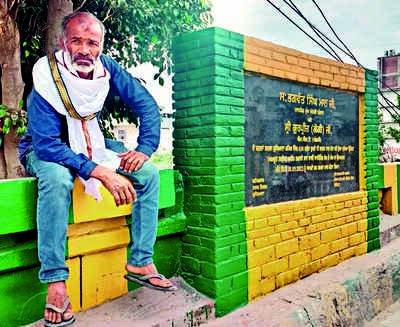 Politics of foundation stones: 5th stone laid on nullah bridge