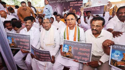 Congress accuses BJP govt of misusing quota for political gains during Karnataka elections