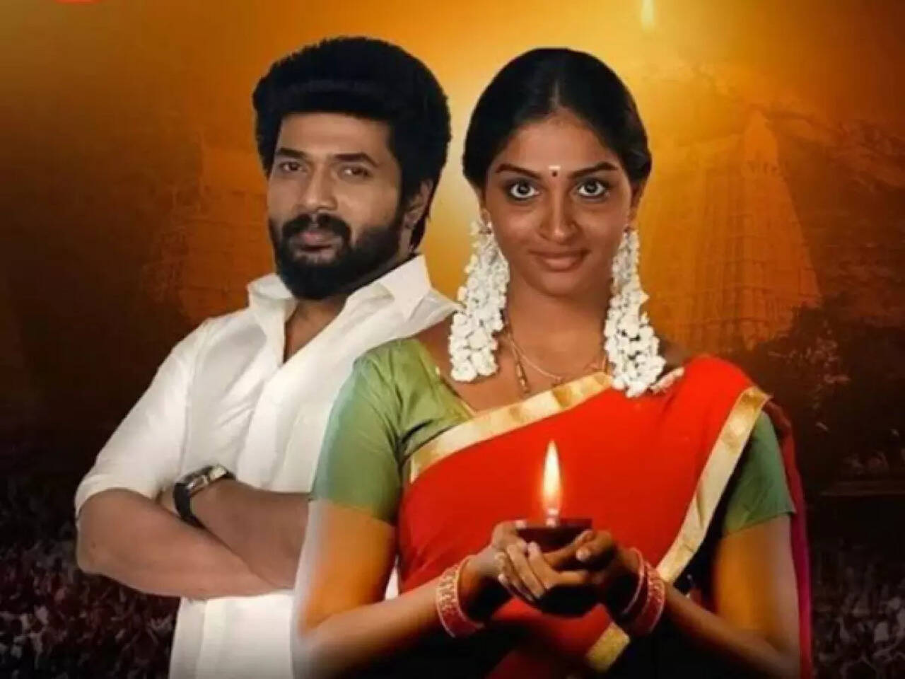 TV show 'Karthigai Deepam' completes 100 episodes; Actors Karthik ...