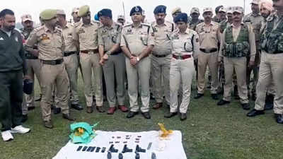 Suspected drone-dropped arms, ammunition recovered in Jammu and Kashmir's Samba