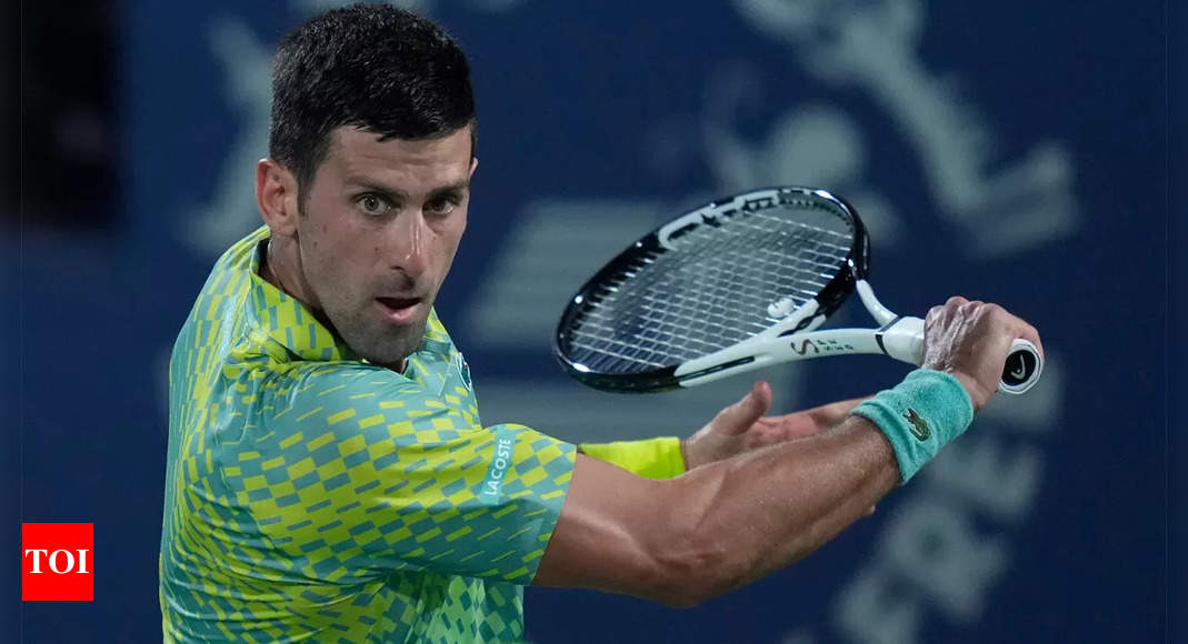 Novak Djokovic takes No.1 spot back from Carlos Alcaraz | Tennis News – Times of India