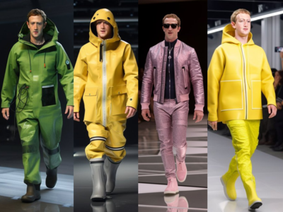 Mark Zuckerberg walking down a fashion runway? AI made it possible