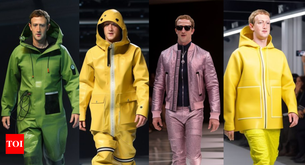 Mark Zuckerberg walking down a fashion runway? AI made it possible ...