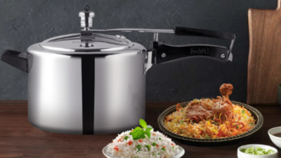 3 Litres, Hard Anodized Pressure Cooker, Induction Compatible