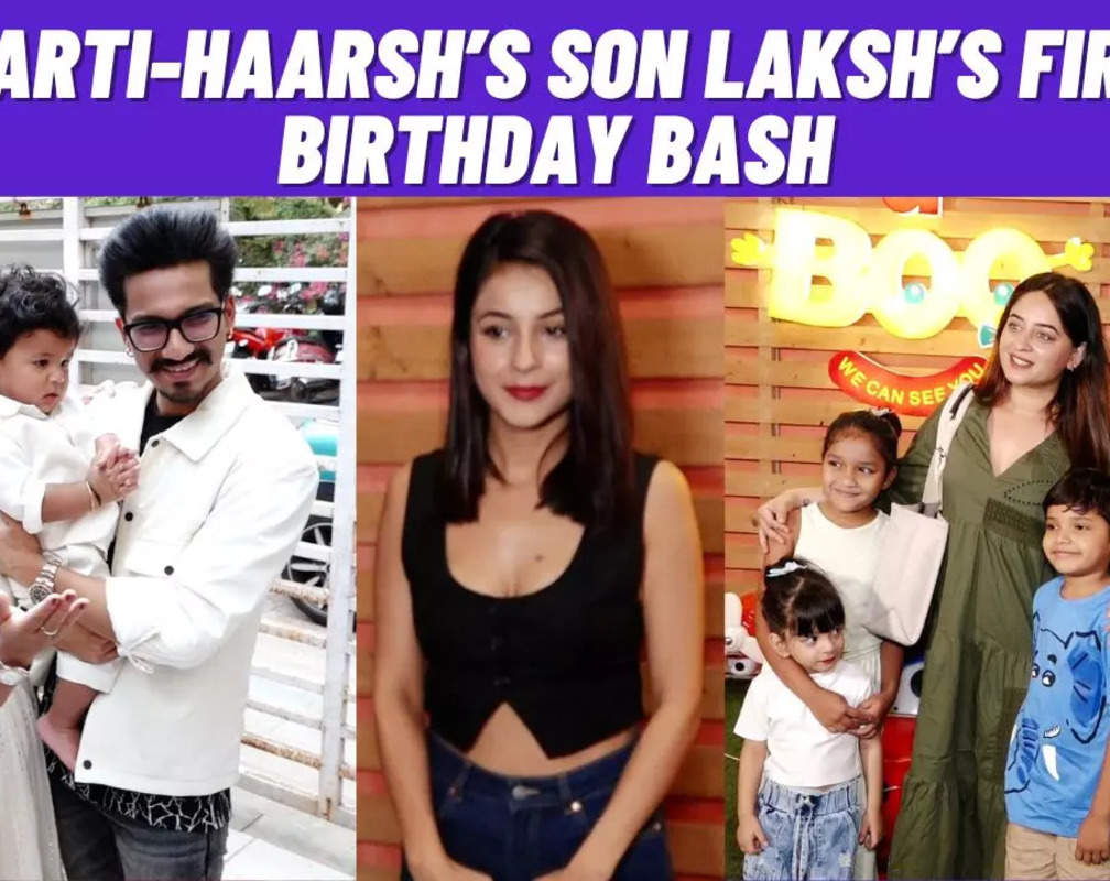 
A grand birthday bash for Bharti-Haarsh’s son Golla’s first birthday
